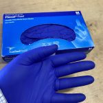 cardinal flexal nitril exam gloves